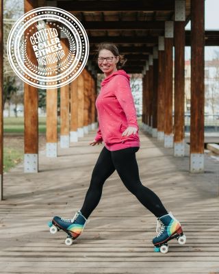 🤩Nemůžu tomu uvěřit, ale úspěšně jsem dokončila on-line kurz a je ze mě instruktor cvičení na kolečkových bruslích...