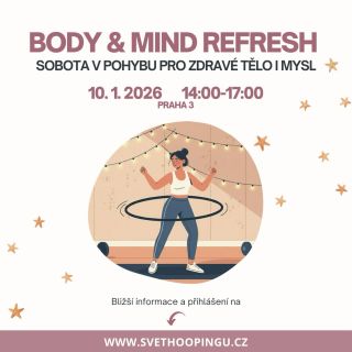 🔋Dopřejte si odpoledne, které vás příjemně rozhýbe, uvolní a dobije energií na zbytek zimy. 🤸Body & Mind Refresh je...
